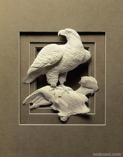 16-eagle-paper-sculpture