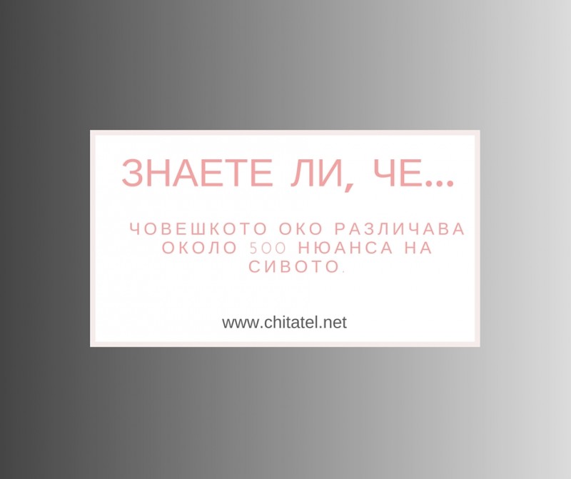 Знаете ли, че...