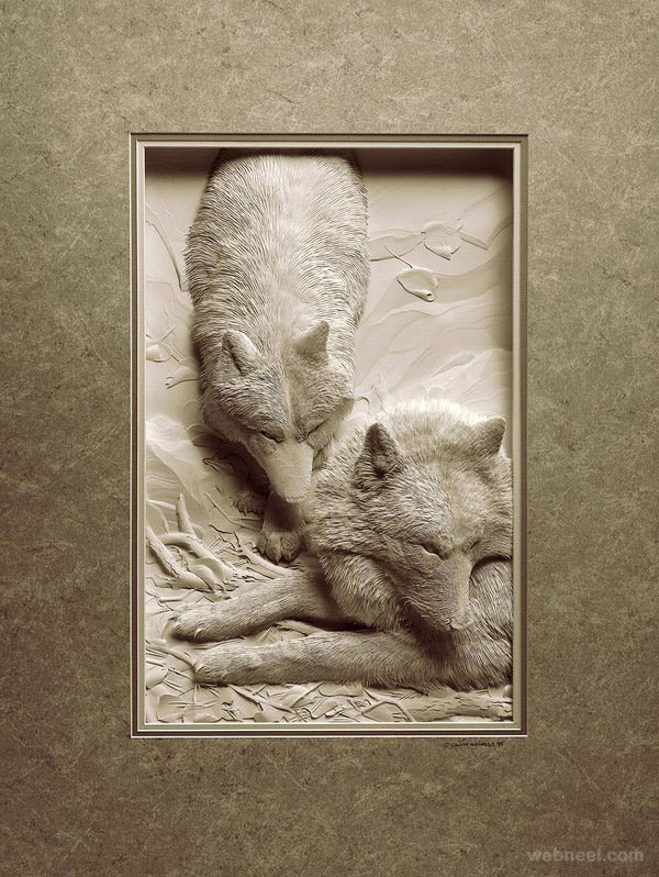 2-paper-sculpture-animal