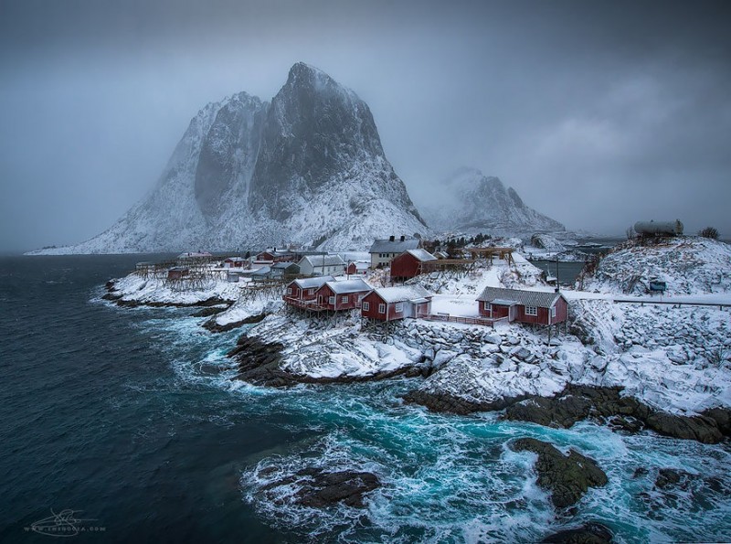 21 приказни места, които наистина съществуват Hamnoy, Norway