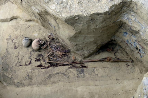 A medieval pagan warrior's tomb has been unearthed in Poland