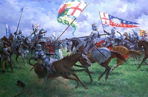 Битката при Босуърт Фийлд през 1485 г.