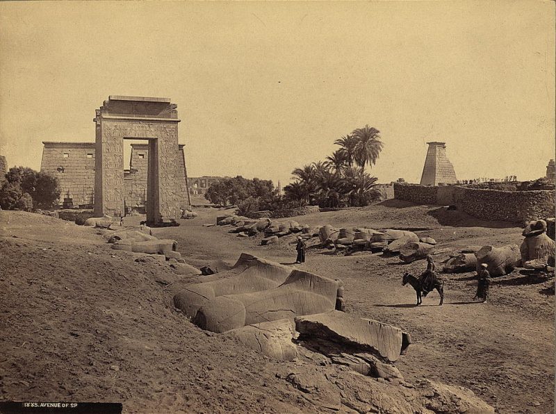 Photos of Ancient Egyptian Monuments More Than 100 Years Ago (15)