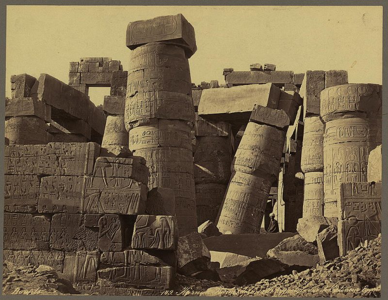 Photos of Ancient Egyptian Monuments More Than 100 Years Ago (16)