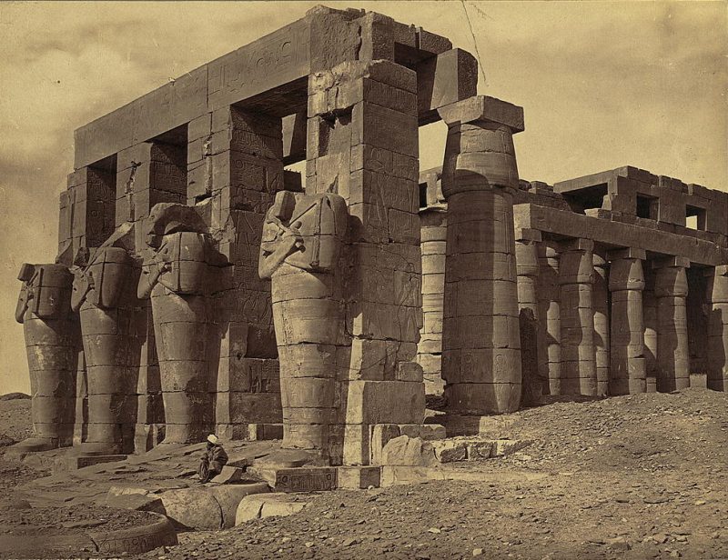 Photos of Ancient Egyptian Monuments More Than 100 Years Ago (20)