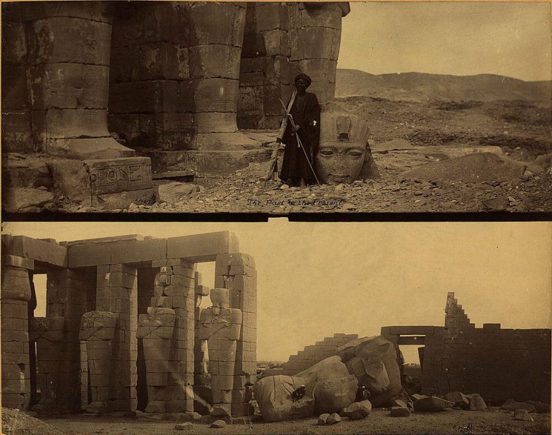 Photos of Ancient Egyptian Monuments More Than 100 Years Ago (22)