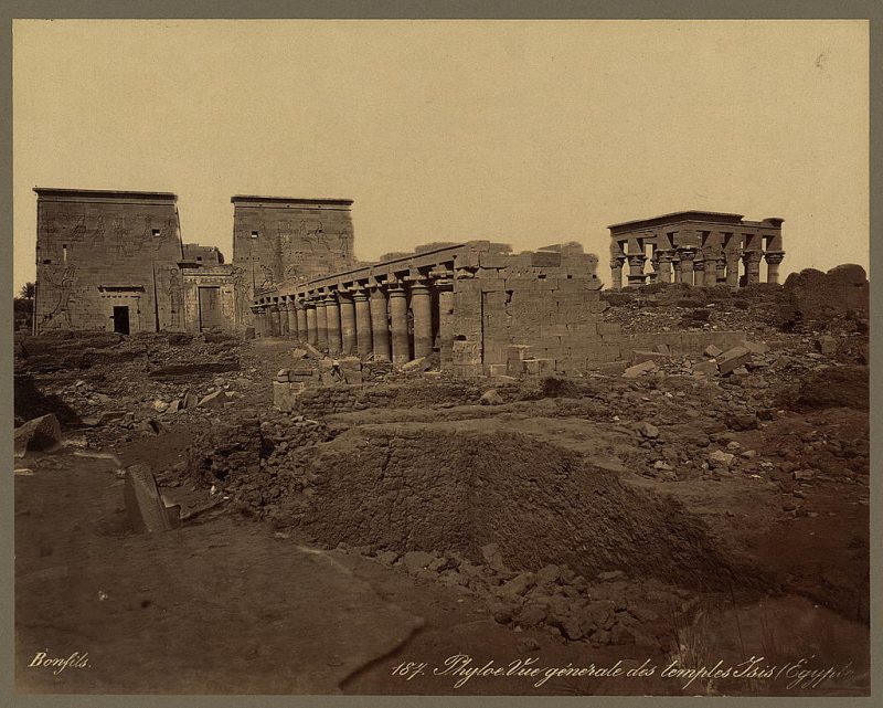 Photos of Ancient Egyptian Monuments More Than 100 Years Ago (25)