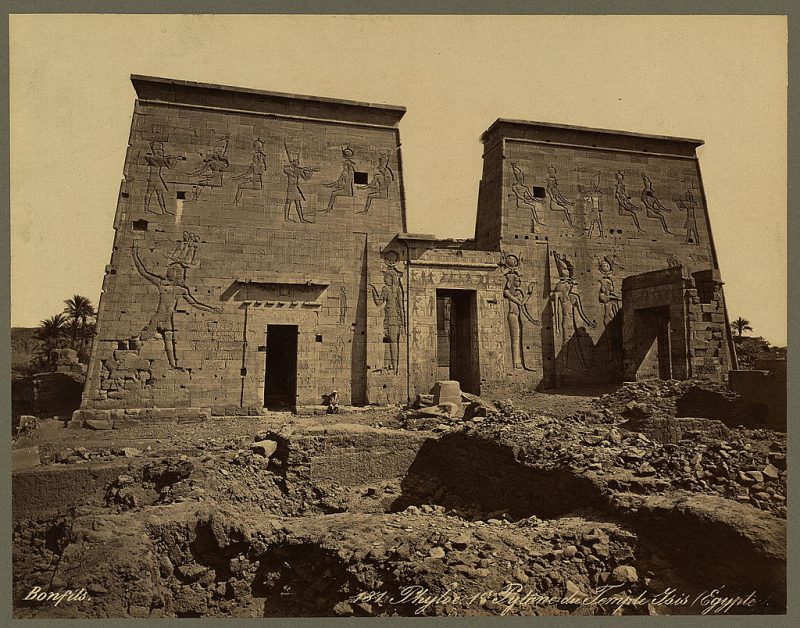 Photos of Ancient Egyptian Monuments More Than 100 Years Ago (26)