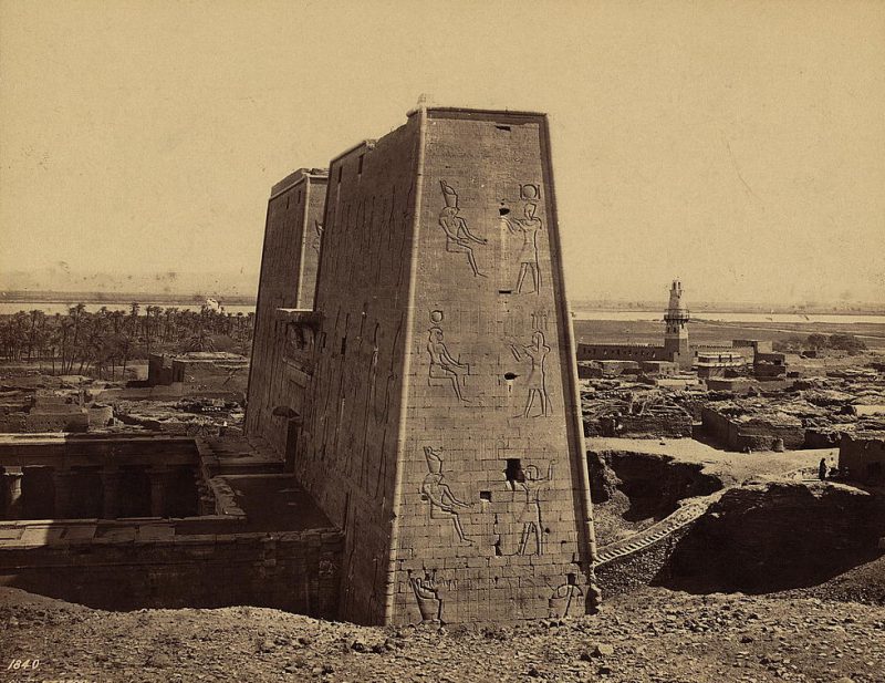 Photos of Ancient Egyptian Monuments More Than 100 Years Ago (28)