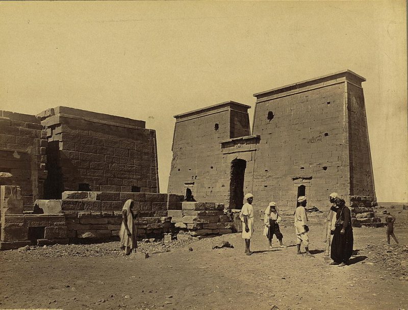 Photos of Ancient Egyptian Monuments More Than 100 Years Ago (31)