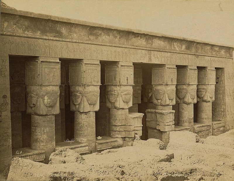 Photos of Ancient Egyptian Monuments More Than 100 Years Ago (34)