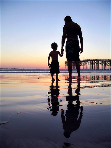 father-and-son-beach