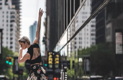 Класически балет по улиците на Ню Йорк